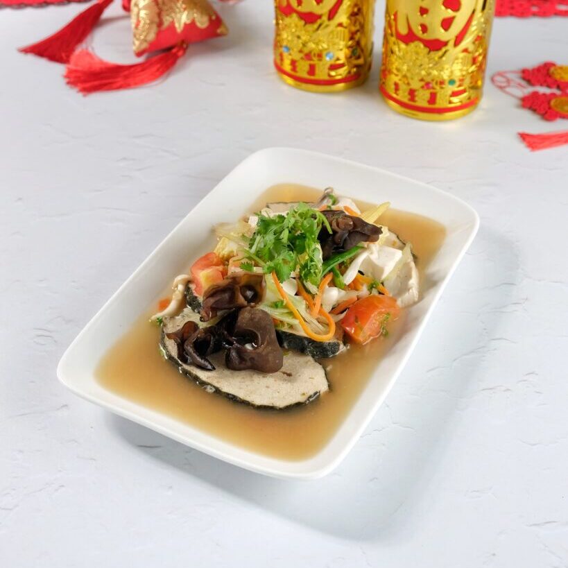 Teochew Style Veg. Fish Teochew Style Veg. Fish